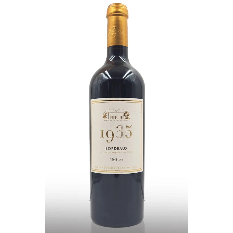 Vin rosu sec, Bordeaux Malbec 1935